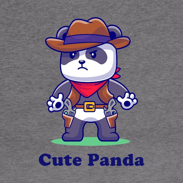 Cute panda kid by This is store